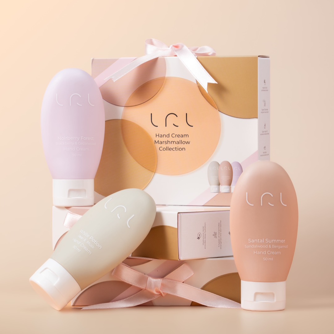 LRL Hand Cream Marshmallow Box Set (3 pcs.)